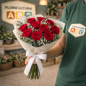 Rosas Vermelhas Médio